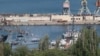 Морський порт Феодосії, жовтень 2023 року