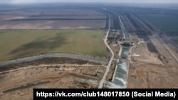 Дніпровська вода у Північно-Кримському каналі, 26 квітня 2023 року